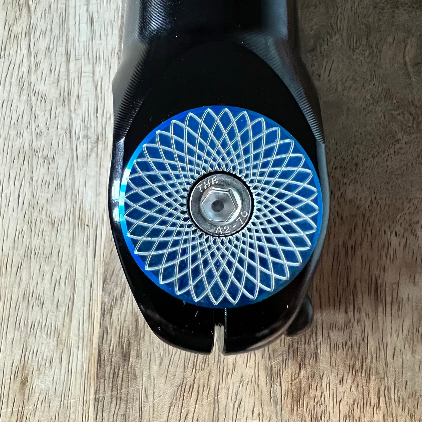 Spiral Gyro Aluminum Top Cap