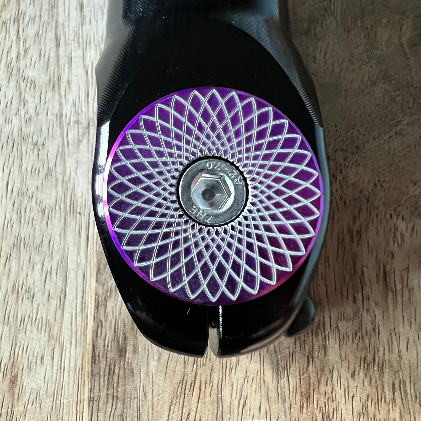 Spiral Gyro Aluminum Top Cap
