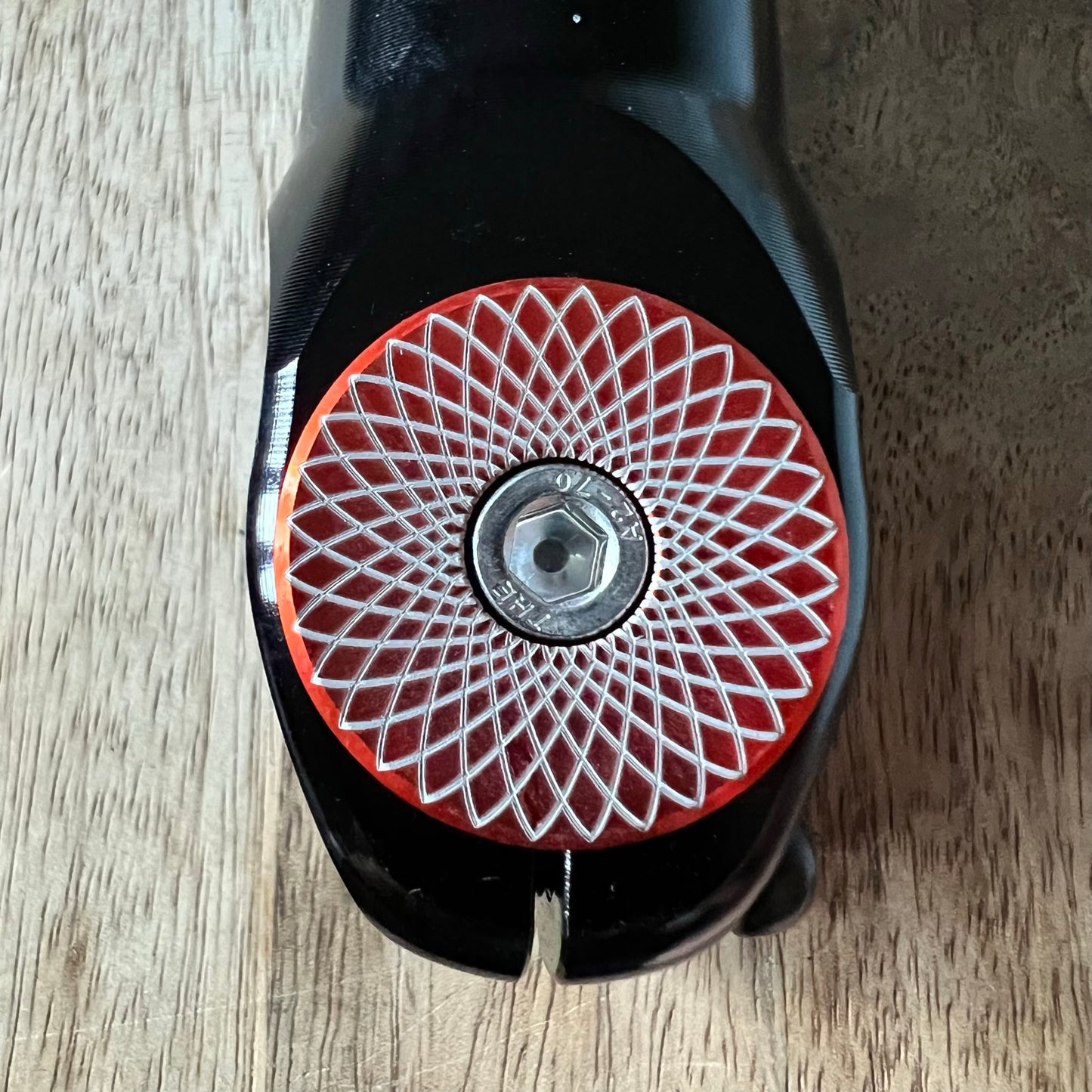 Spiral Gyro Aluminum Top Cap