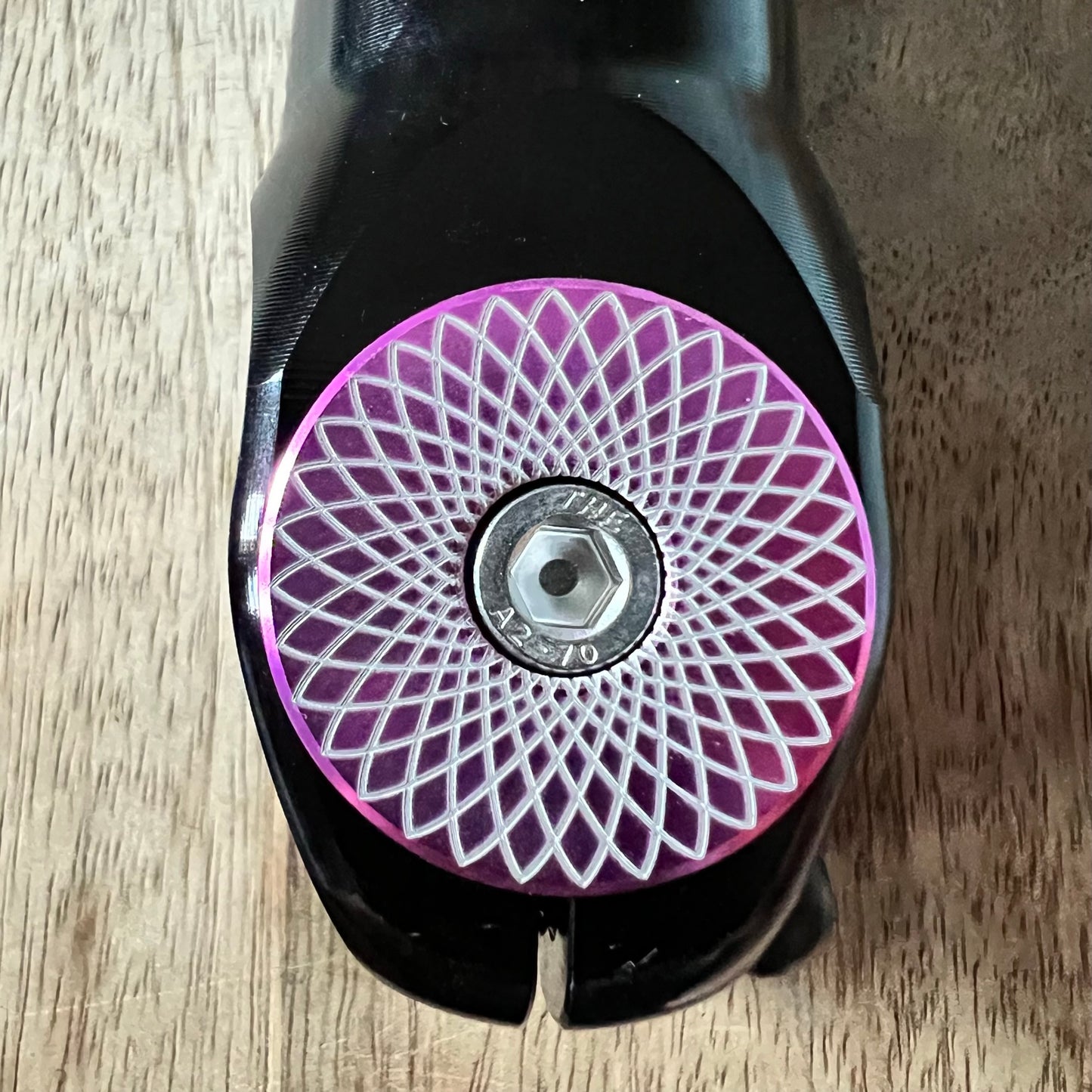 Spiral Gyro Aluminum Top Cap