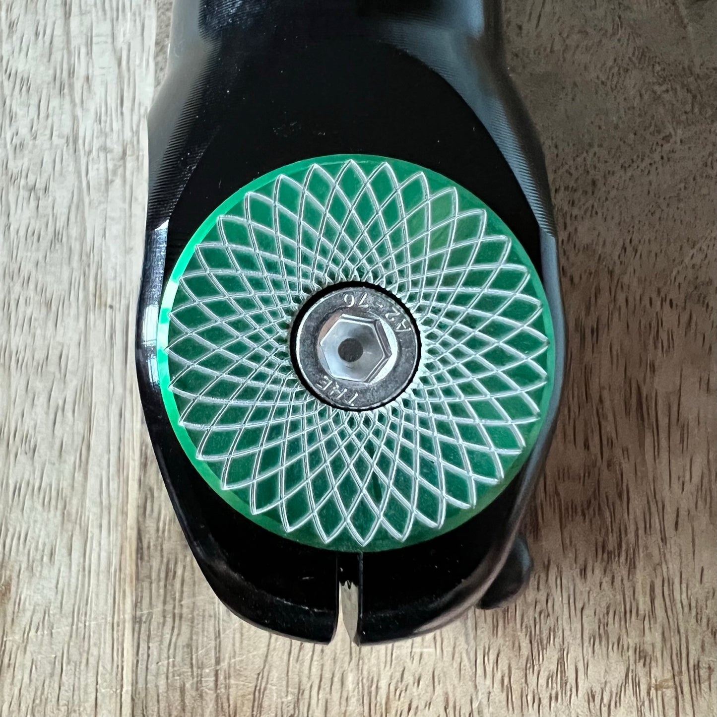 Spiral Gyro Aluminum Top Cap