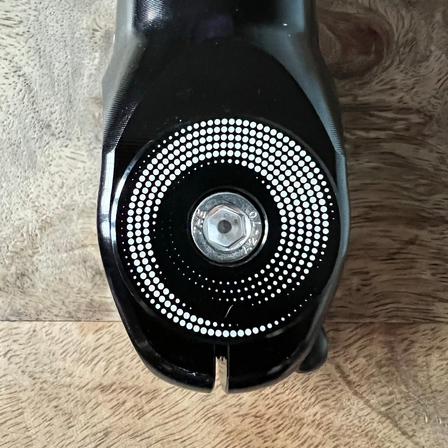 Swirled Dots Aluminum Top Cap