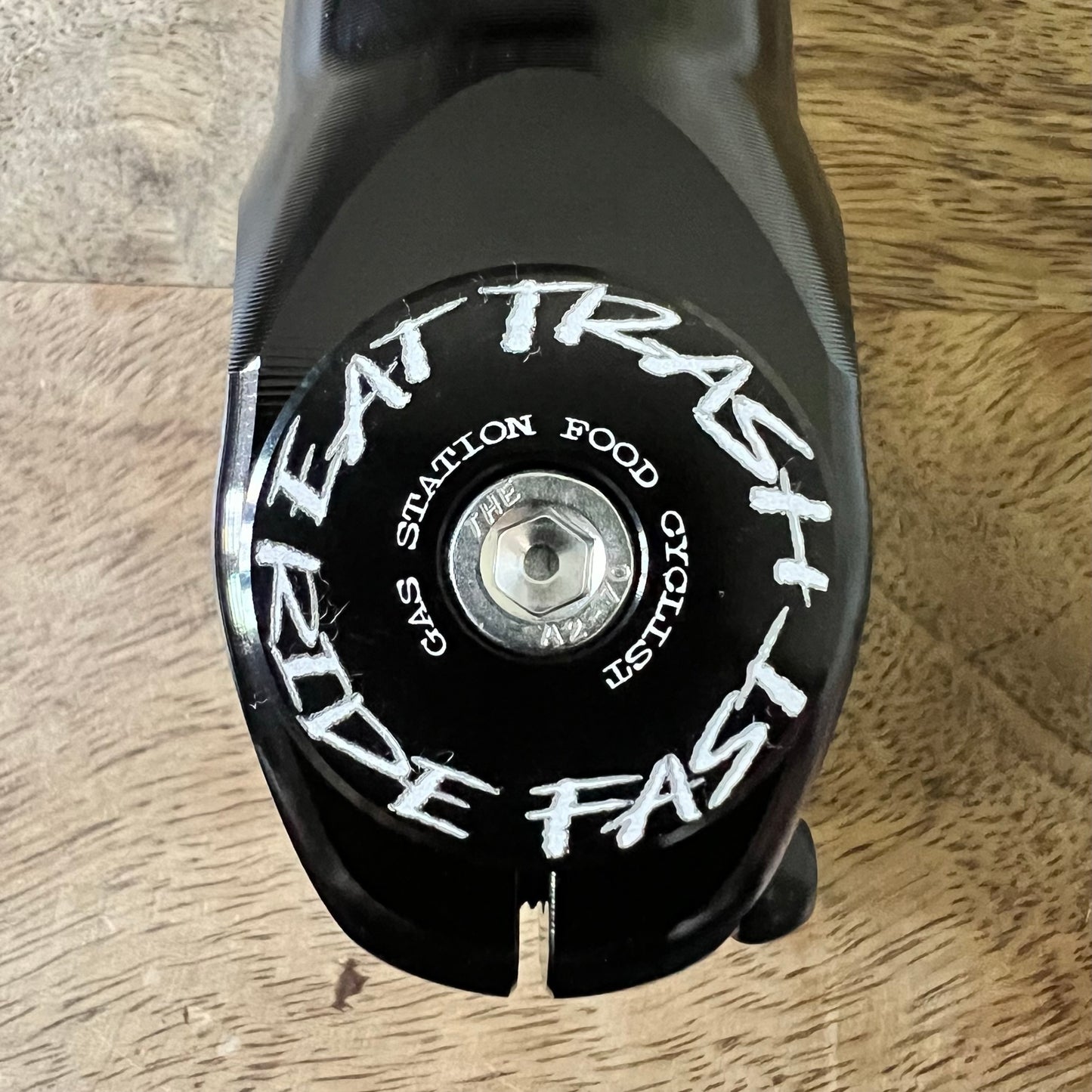 Gas Station Food Cyclist - Top Cap