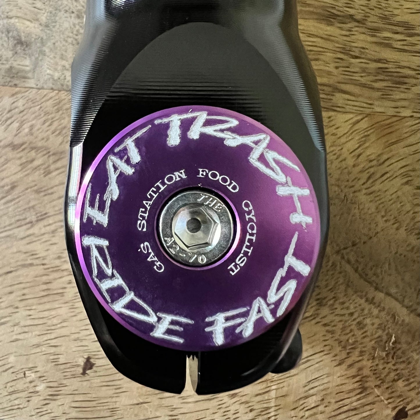 Gas Station Food Cyclist - Top Cap