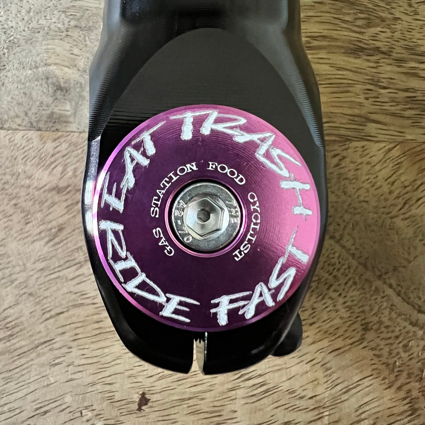 Gas Station Food Cyclist - Top Cap