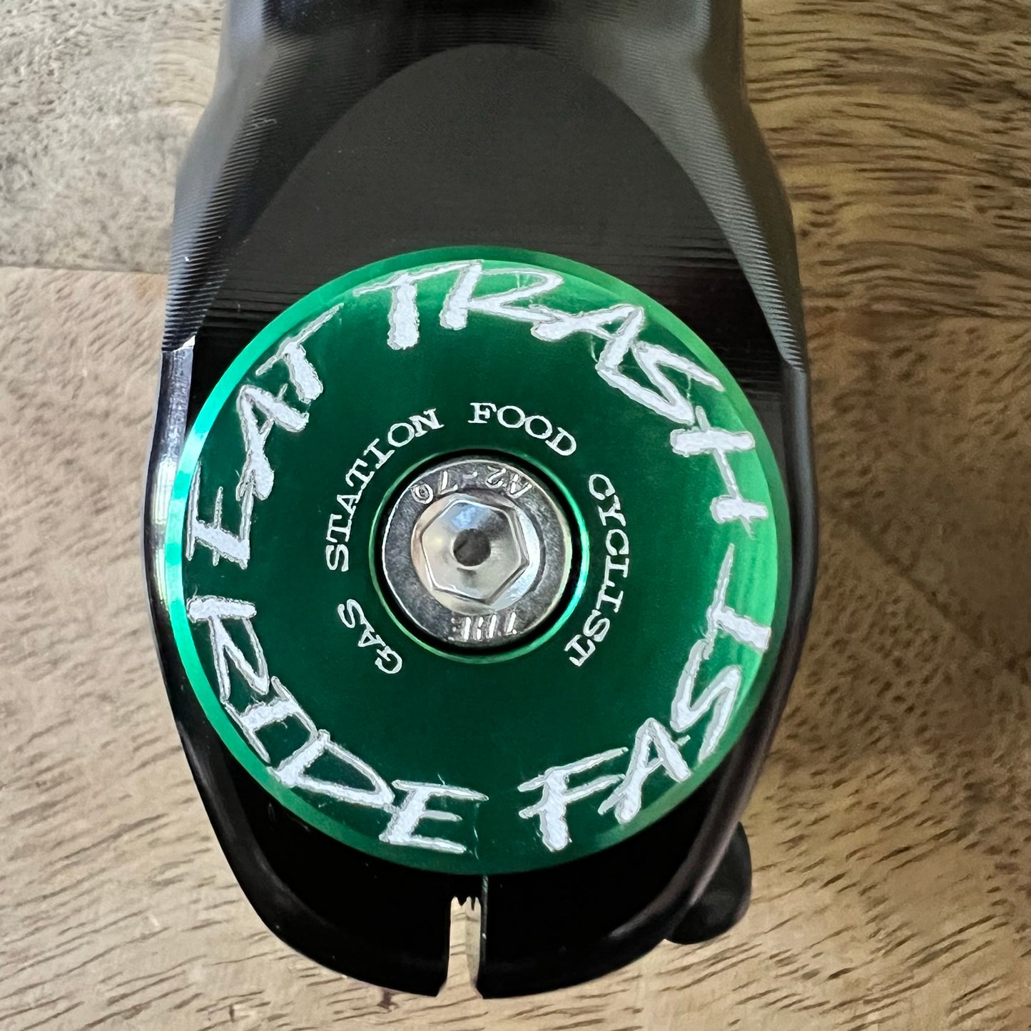 Gas Station Food Cyclist - Top Cap