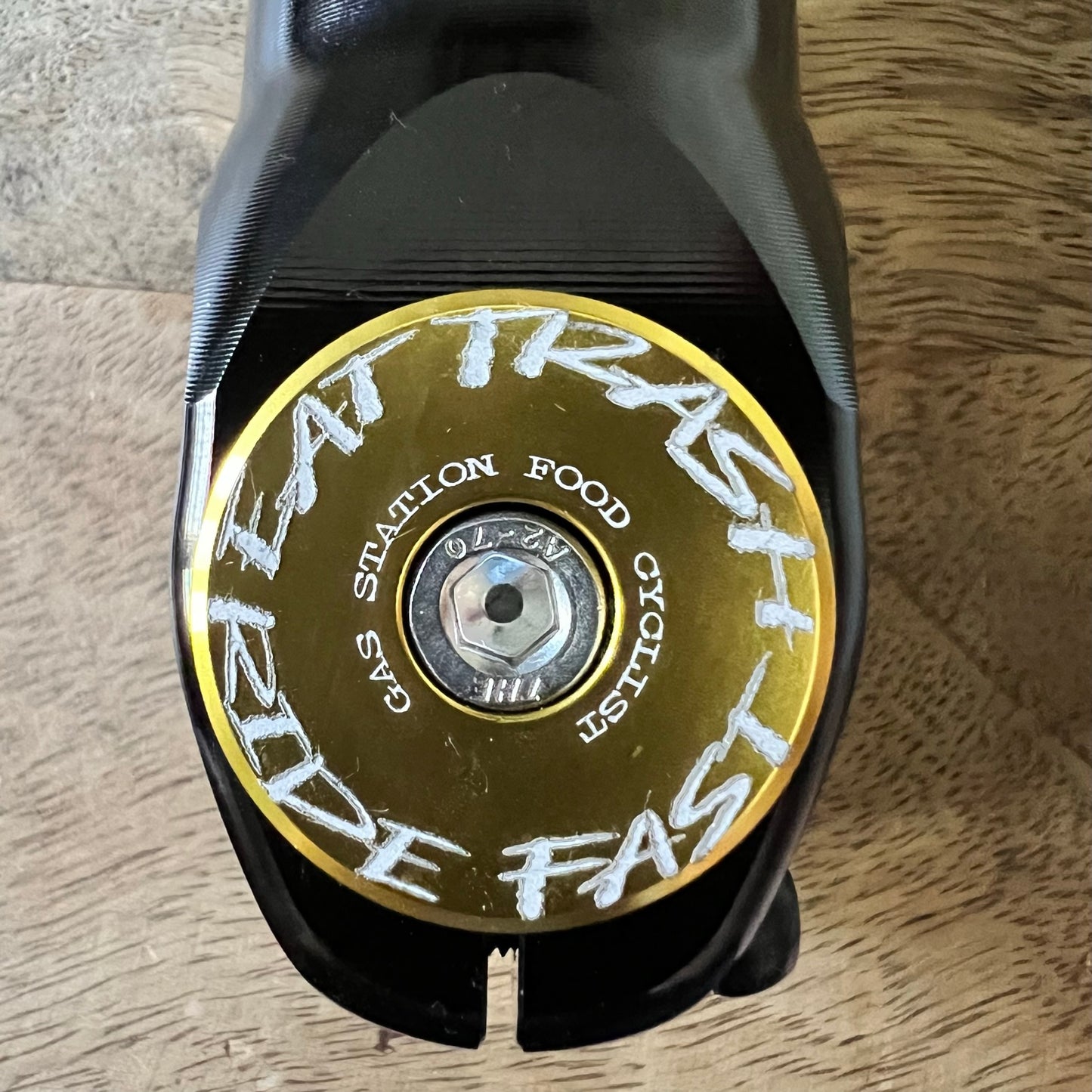 Gas Station Food Cyclist - Top Cap