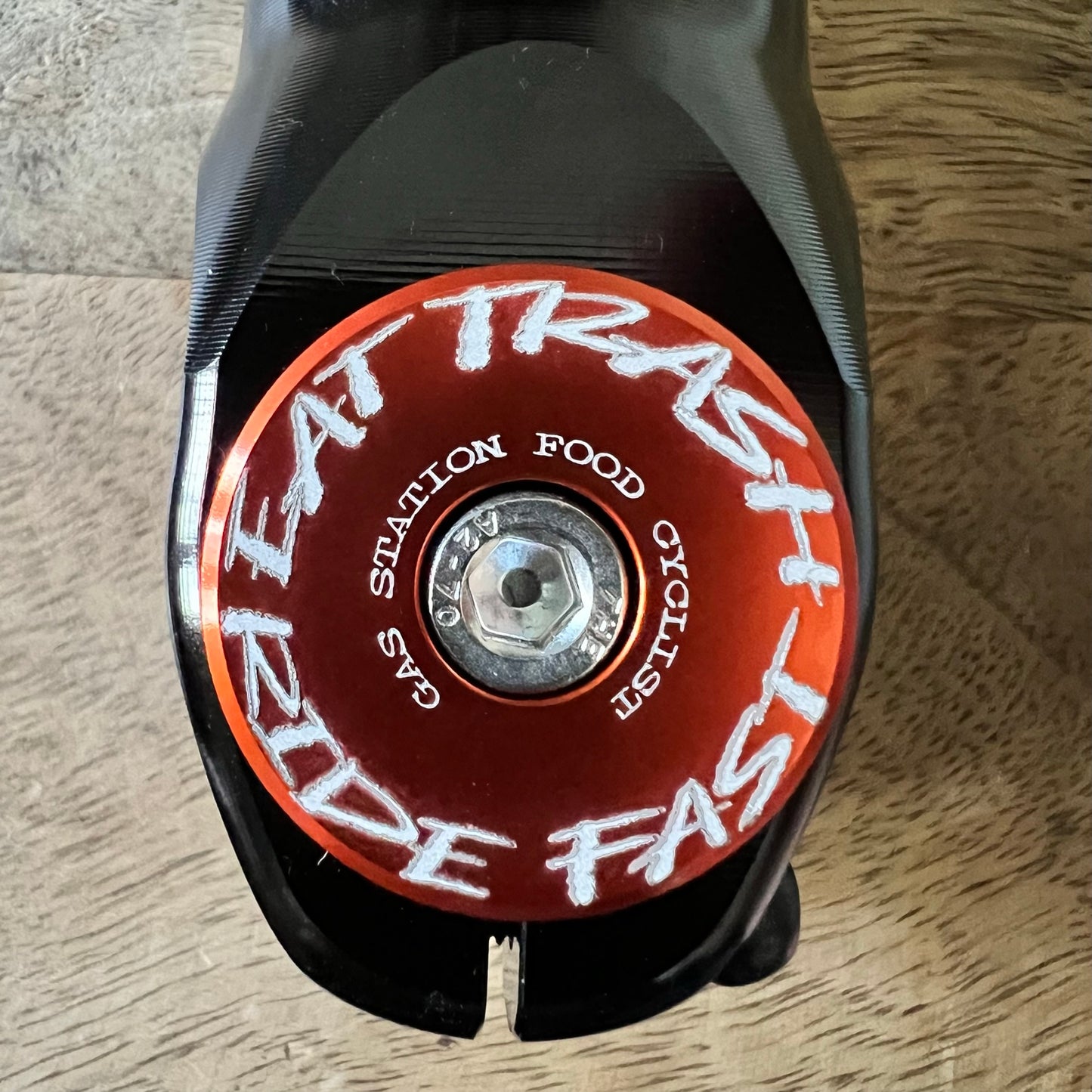 Gas Station Food Cyclist - Top Cap