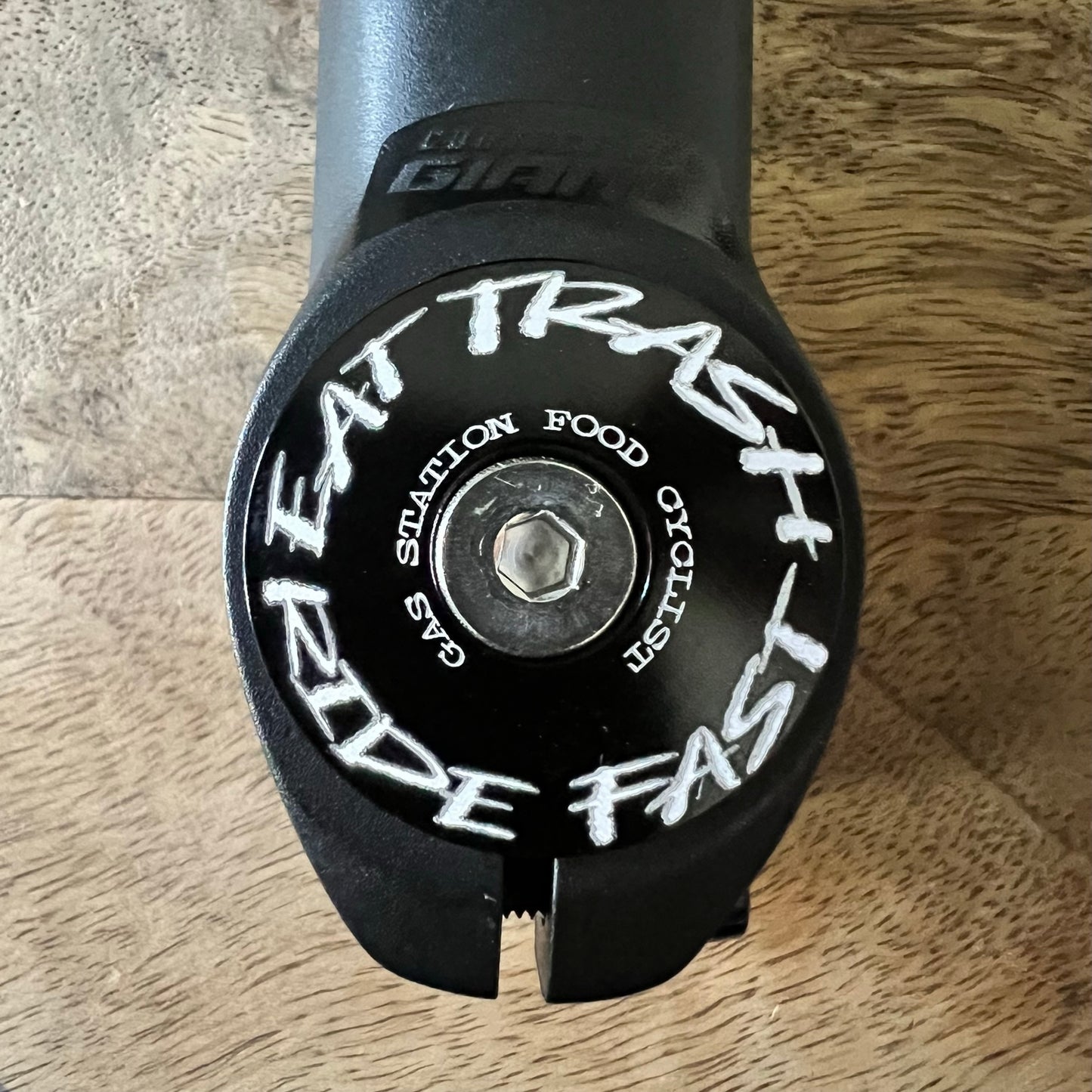 Gas Station Food Cyclist - Top Cap