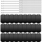 Laser Engraved Aluminum Tags - 100 Pack