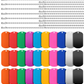 Laser Engraved Aluminum Tags - 100 Pack